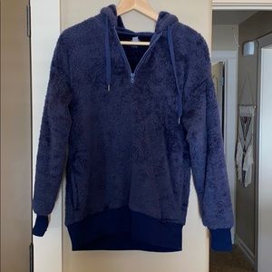 Aerie Fuzzy Sherpa Hoodie